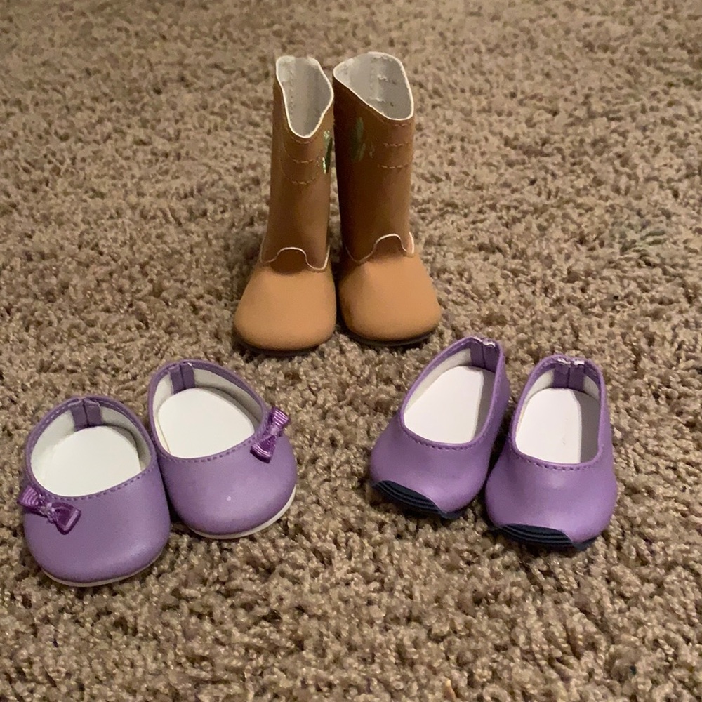american girl shoe bundle! ON BRAND